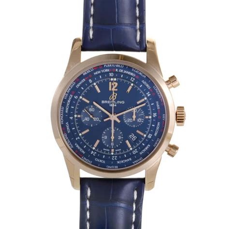 breitling unitime transocean pilot watch